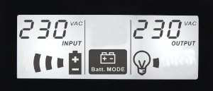 Ekran LCD w UPS