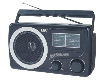 Przykład radioodbiornika przenośnego