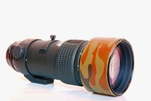 Przedstawiono tutaj teleobiektyw 500 mm