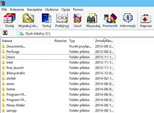 WinRAR / WinZip