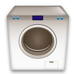 Zdjęcie przedstawia pralkę automatyczną